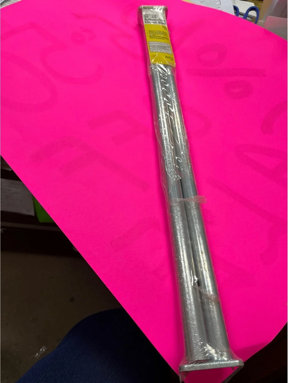 Lot of 4 Stanley Perma Seam Adjustable Closet Rod 30